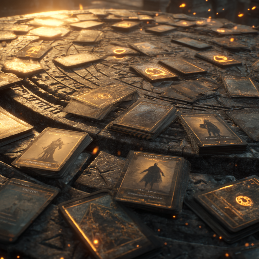 Collectible Battle TCG concept